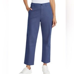 G.H. Bass & Co. Blue Chinos with Modern Cropped Fit NWT